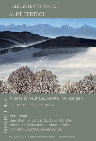 Ausstellung Landschaften in Öl