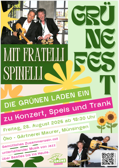 GRÜNE Fest mit Fratelli Spinelli
