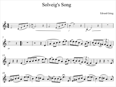 Musiktheater Solveigs Lied