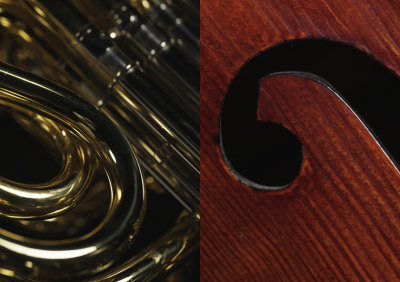 Musizierstunde Waldhorn & Kontrabass Klassen von Simone Rigmi & Maja Stalder