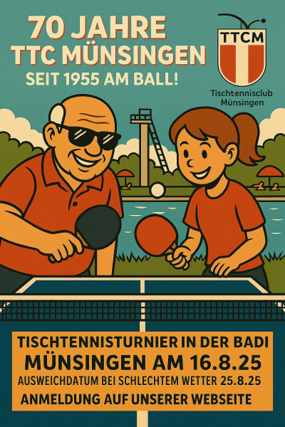Tischtennisturnier in der Badi