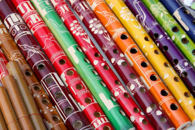 Musizierstunde Bambusflöte / Wohnhaus Belpberg Klassen Arlette Liechti