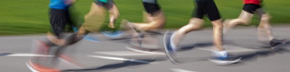 Sport und Freizeit Symbolbild Bewegung