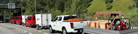 Münsingen mit Alpenpanorama