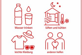 Hitzewarnung für die Region – gut vorbereitet durch die heissen Tage