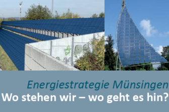 Energiestrategie Münsingen – Photovoltaikprojekt an der A6, öffentlicher Anlass