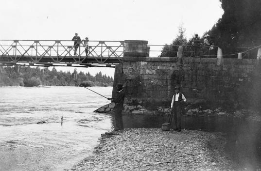 Schützenfahrbrücke um 1900