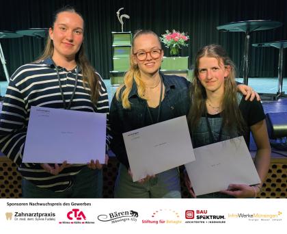 Foto der Gewinnerinnen